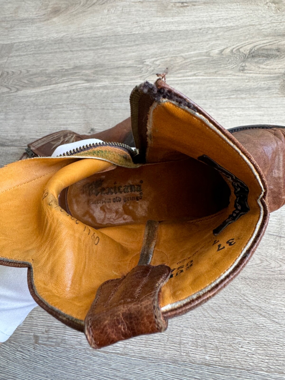 Mexicana 90s Cowboy Western Low Boots Vintage
