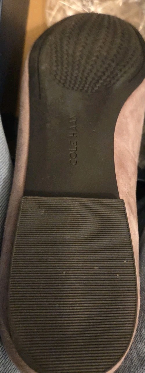 Estate Sale- Cole Haan Tali Bow Loafer Twilight Mauve Suede 11B Pre-owned w/box