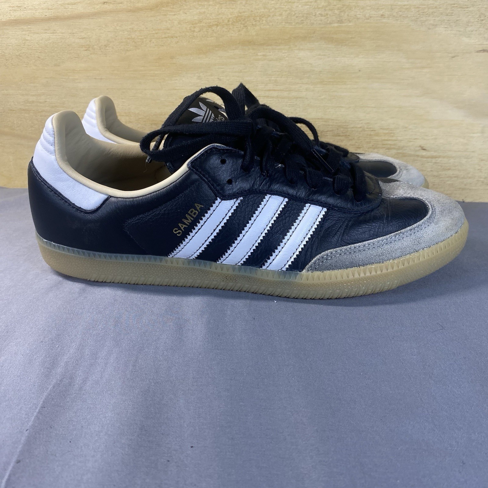 Adidas Samba OG Black Wonder White IE5836 Size 10.5