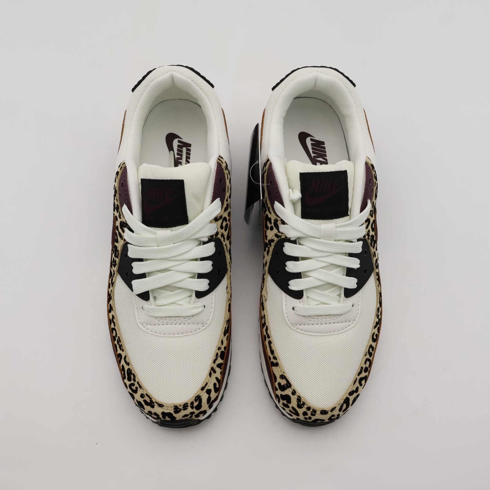 IF1619-102 Nike Women’s Air Max 90 Leopard Burgundy (Women’s)