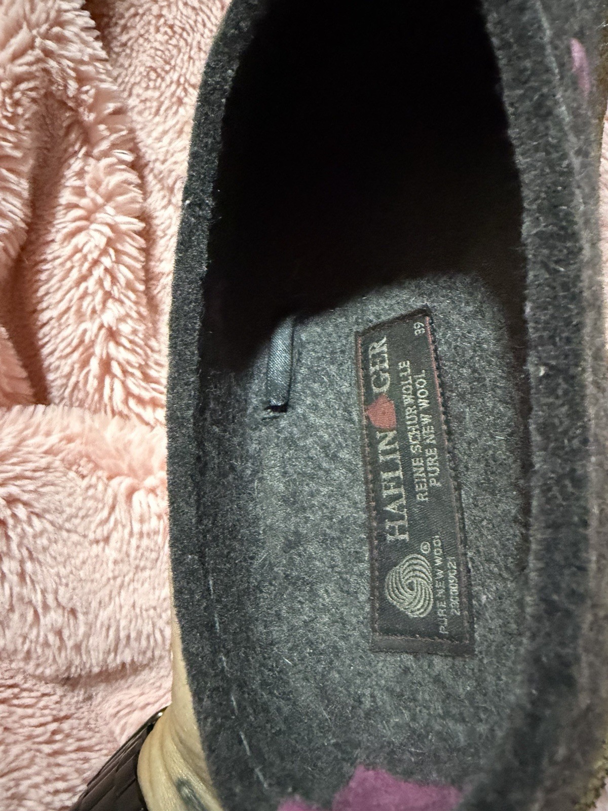 HAFLINGER SWEETHEARTS Clogs In Original Box US 39 SLIPPERS CLOGS CUORICINI