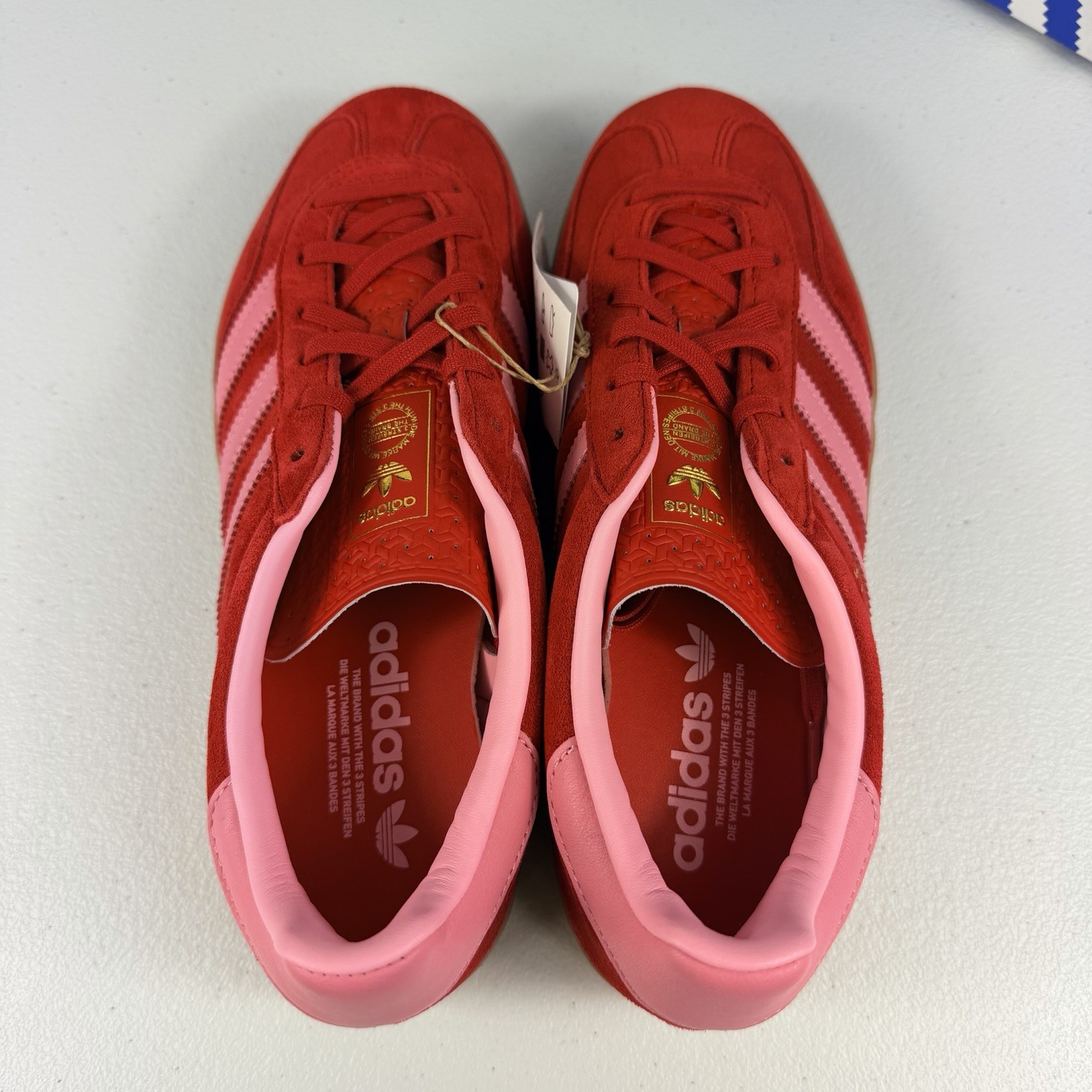 Adidas Gazelle Indoor Red Better Scarlet Light Pink IH6797 Women’s 6-12
