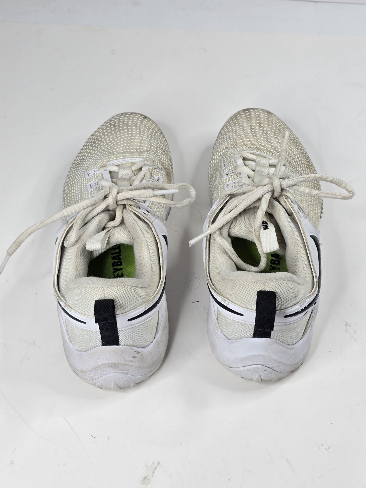 Nike Air Zoom HyperAce 2 White AA0286-100 Volleyball Sneakers Womens Size 9T