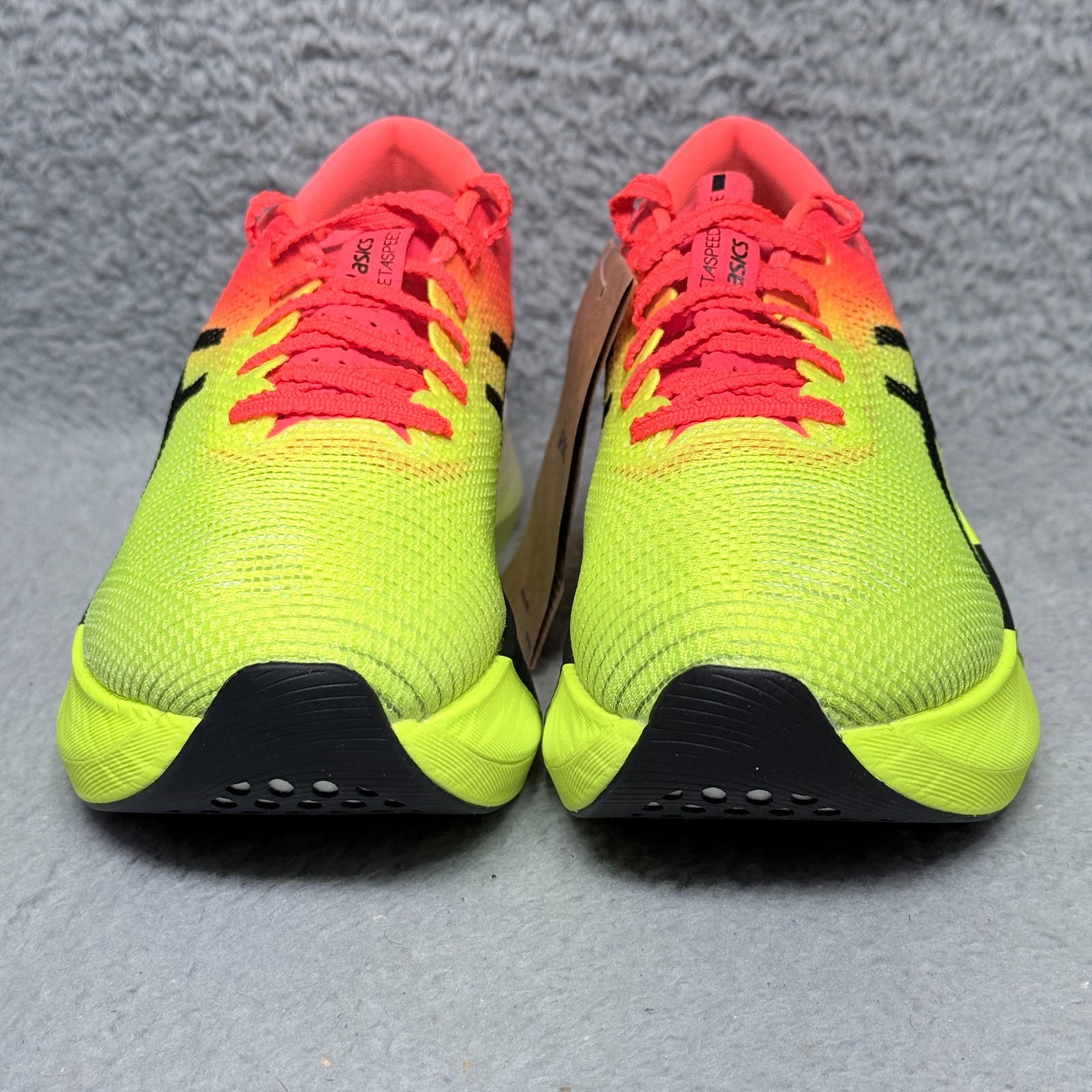 Asics Metaspeed Edge Paris Womens Size 5.5 Running Shoes Safety Yellow Black
