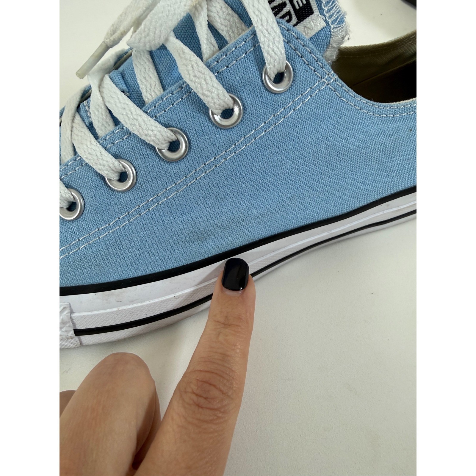 Converse Chuck Taylor All Star Shoes Men’s 8 Women’s 10 Canvas Blue Casual Retro