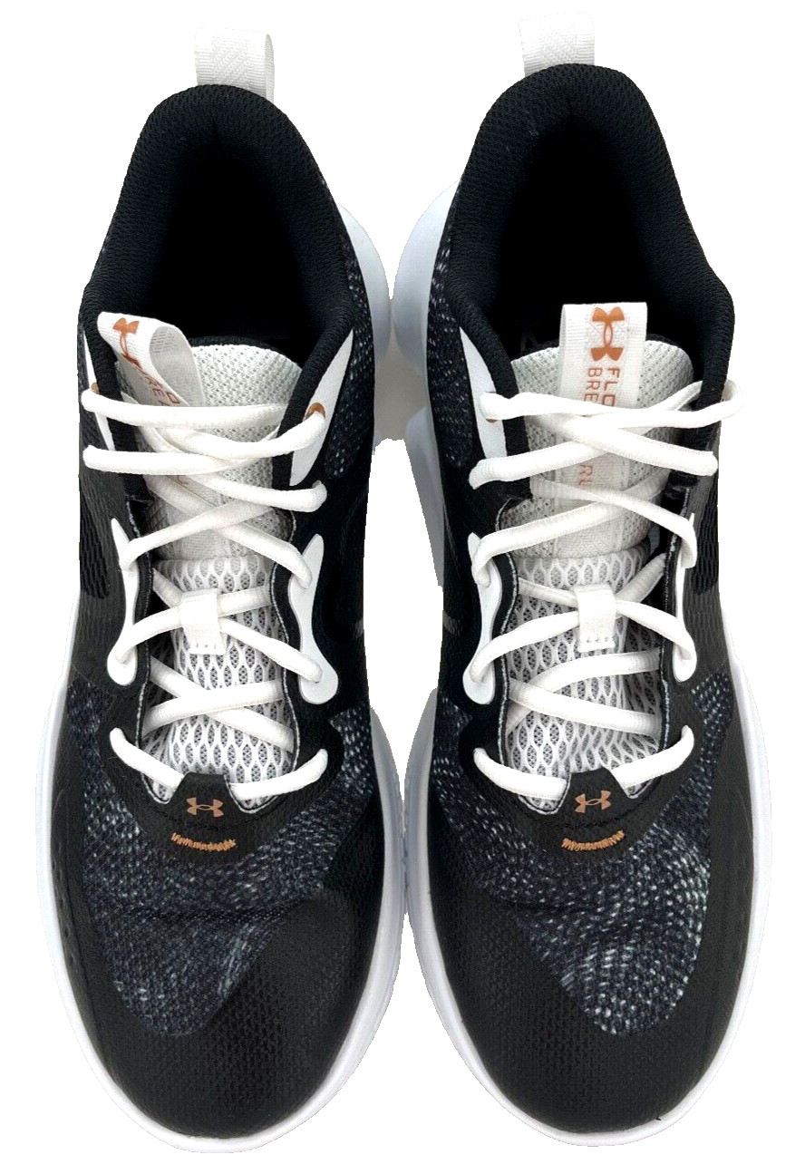 Under Armour 3025603-103 Flow Breakthru 3 Black Basketball Shoes Women’s US 12