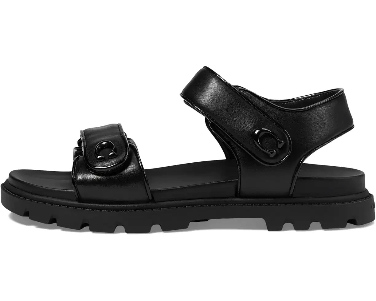 Brynn Leather Sandal white