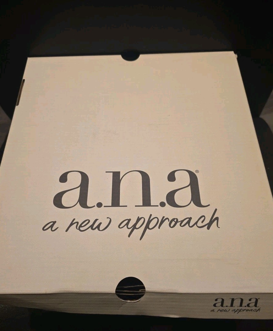 ANA Pixley Black & Brown Chunky Sandals Women’s Size 9.5M – New in Box