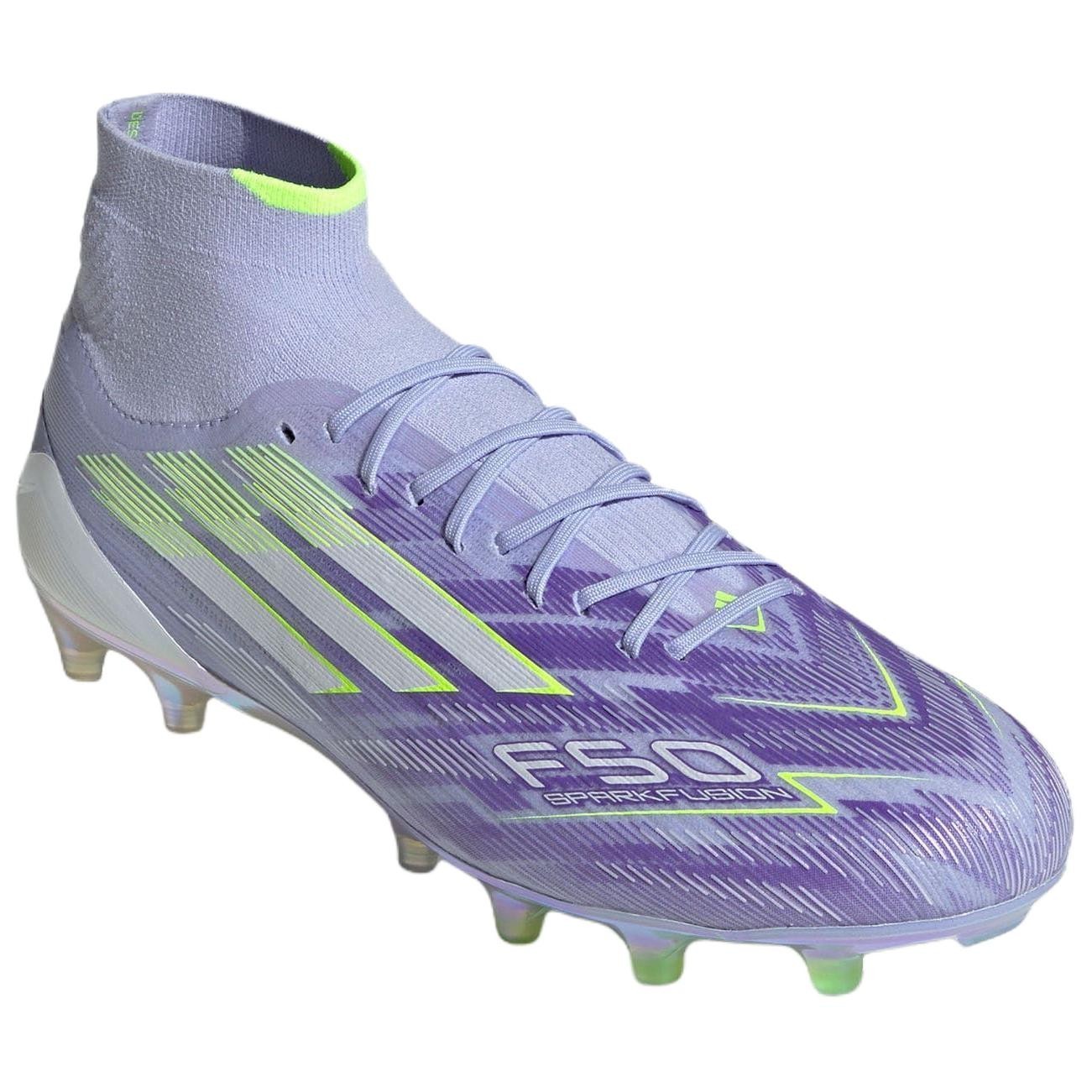 Adidas F50 Series Abrasion Resistant Soccer Shoes Women’s Light Purple – JH7648