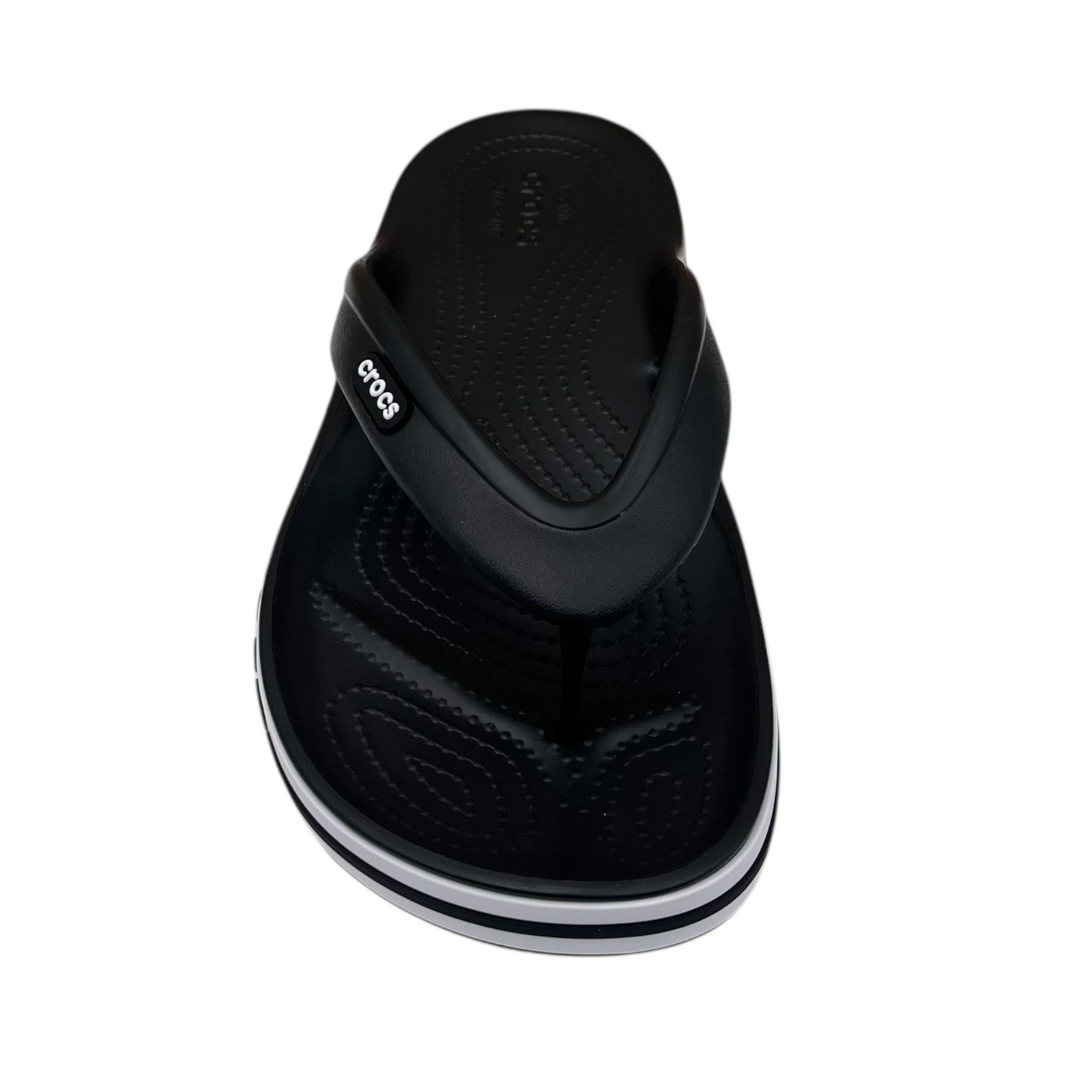 Crocs Bayaband Women’s Flip Flop Sandals Size 9 Black Water Friendly Lightweight