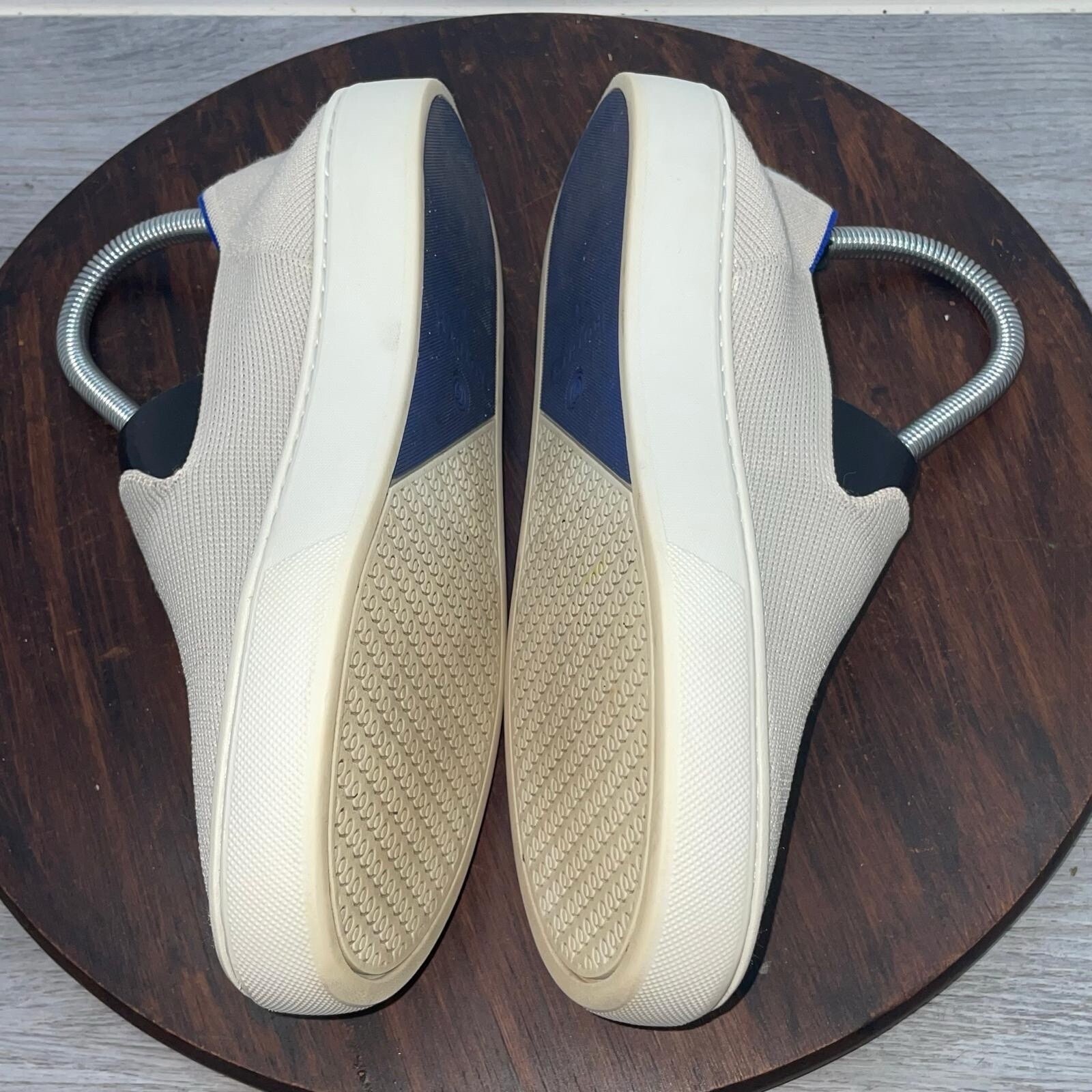 Rothy’s The Slip On Sand Knit Fabric Low Top Everyday Sneakers Women’s Size US 6