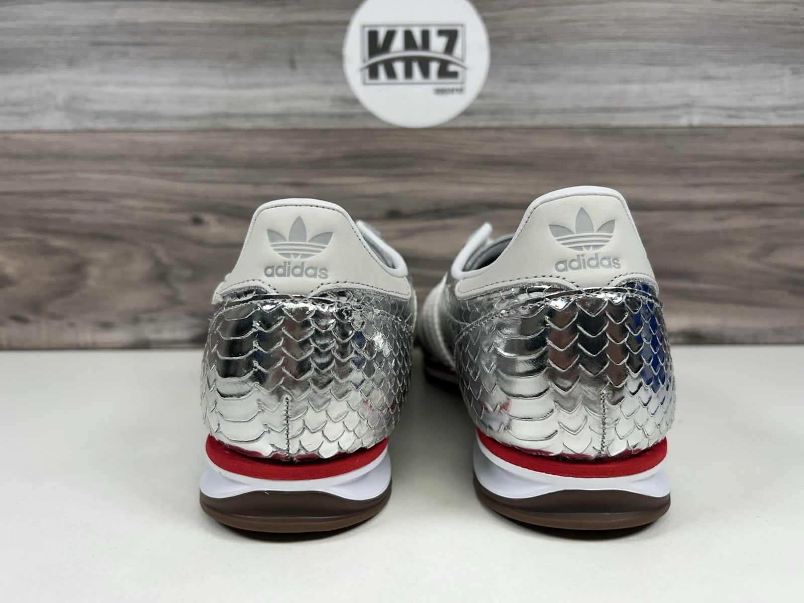 **Adidas SL 72 OG ‘Silver Metallic’ White Red (IH9171) Women’s Authentic NEW