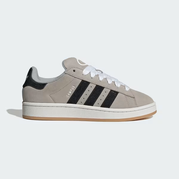 Adidas Campus 00s Rhinestone Black Grey Two Womens IH6830 NEW Sz 7