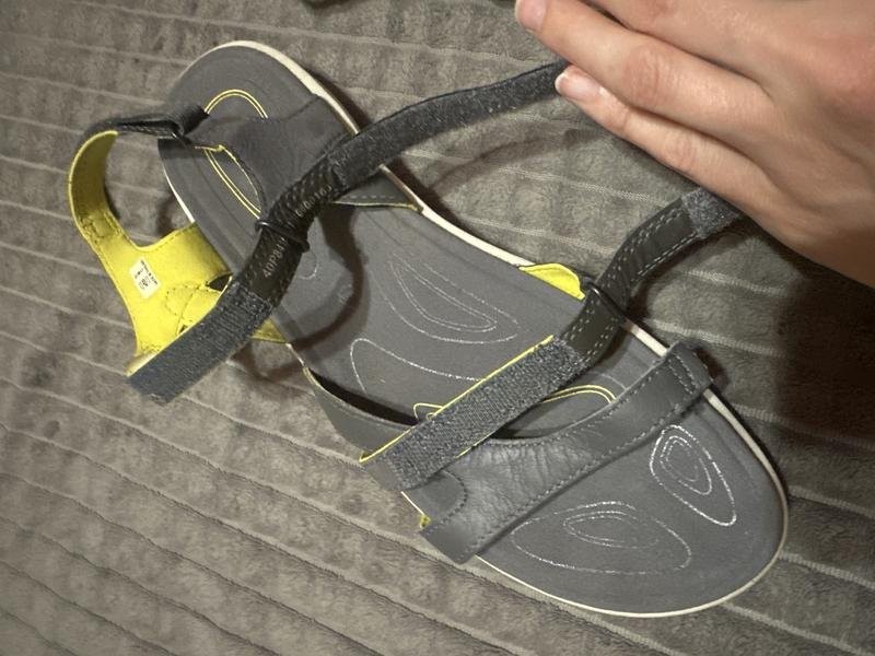 Women Ecco Sandals Grey 40 #3RGM