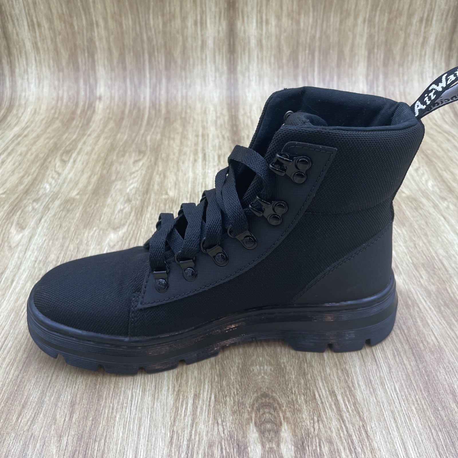 Dr. Martens Combs W Canvas Utility Boots Women’s US 8 EU 39 Black Combat