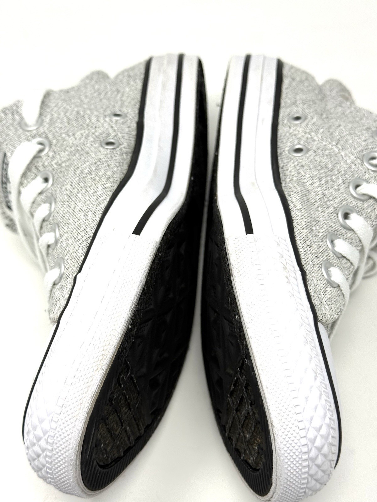 Converse All Star Ox Linen Gray Low Top Sneakers Women’s US 7.5 EU 38 Casual