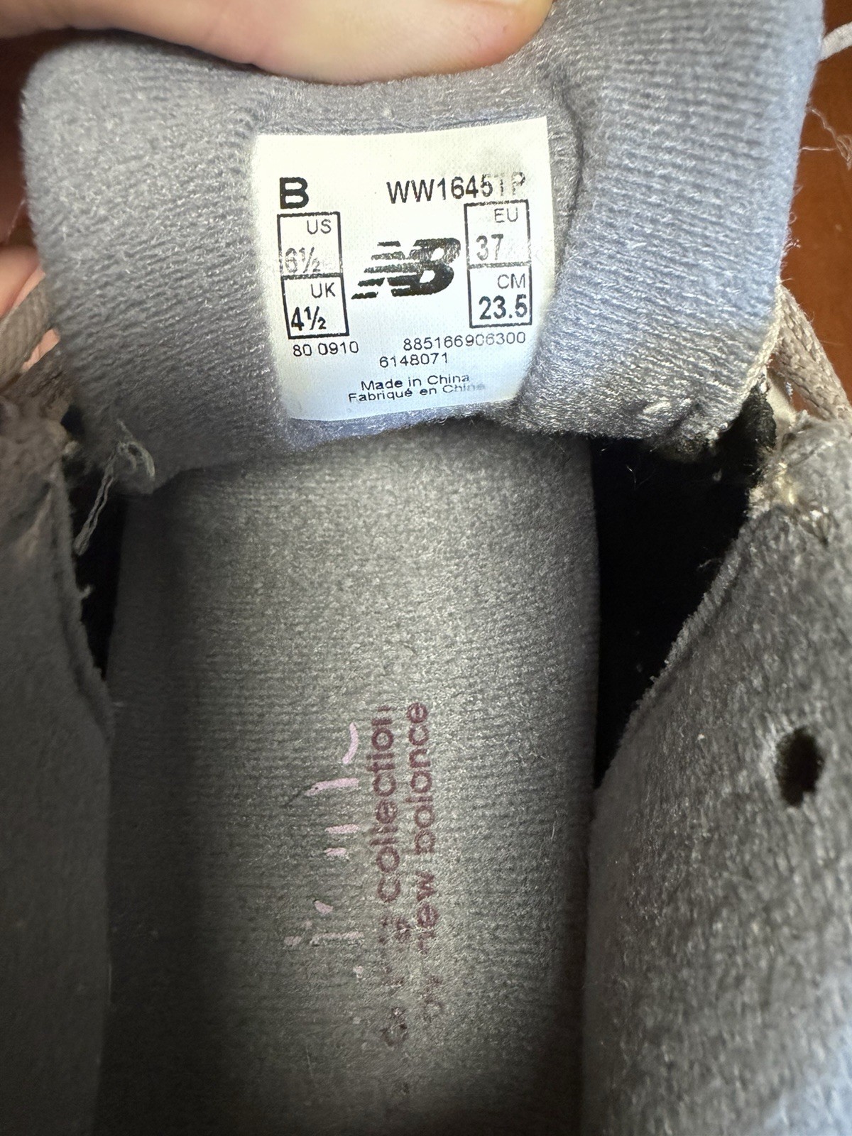 Size 6.5 – New Balance 1645 Gray