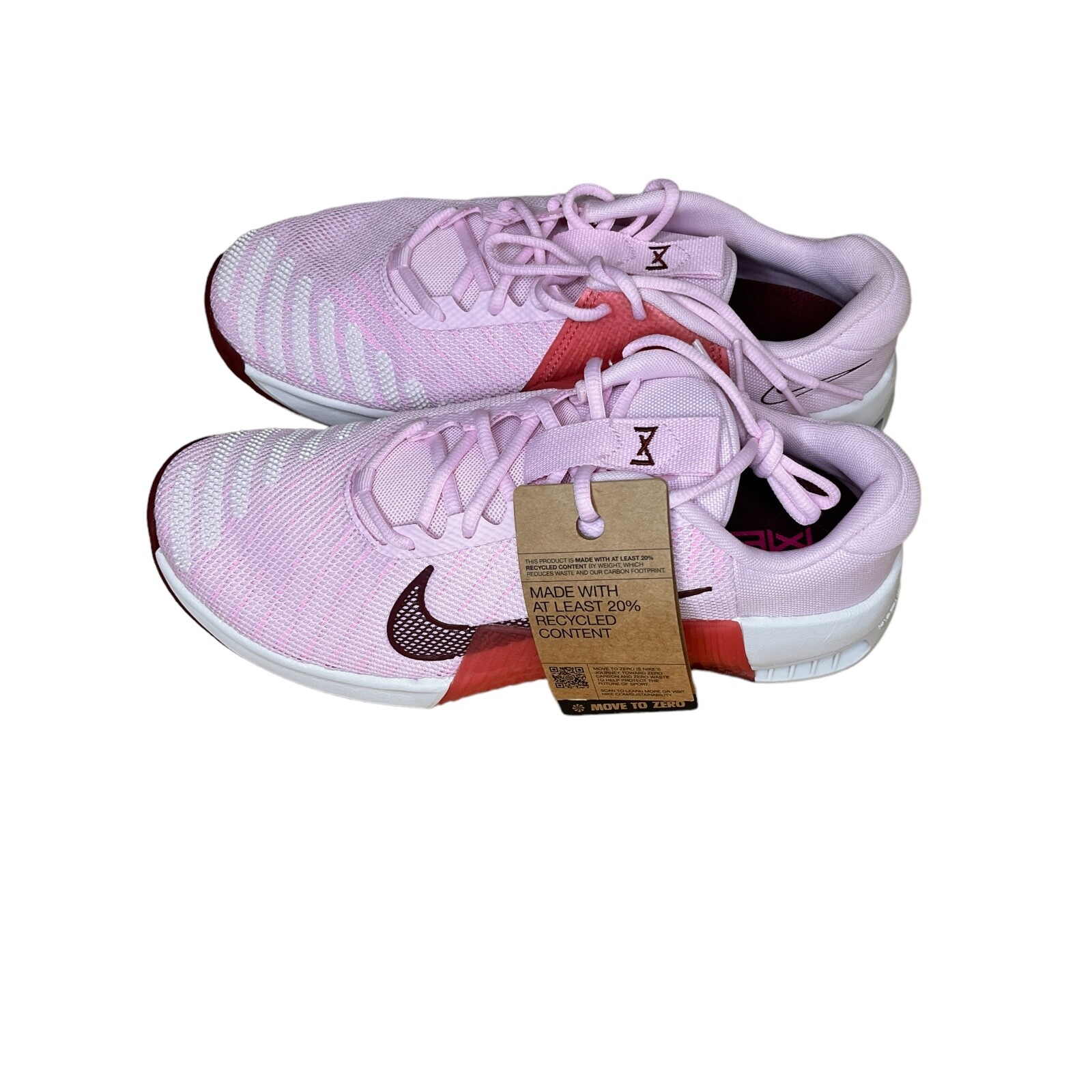 NEW Nike Metcon 9 Pink Foam Red White Women’s Size 11.5 DZ2537-601