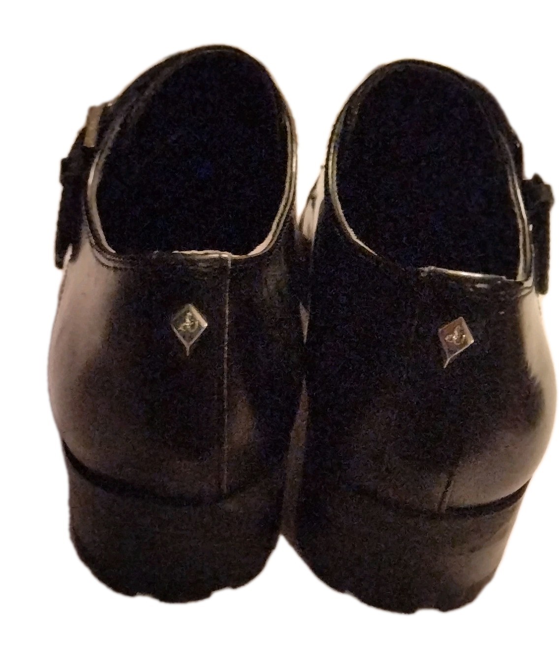 SAM EDELMAN Melanie Black Leather 6.5