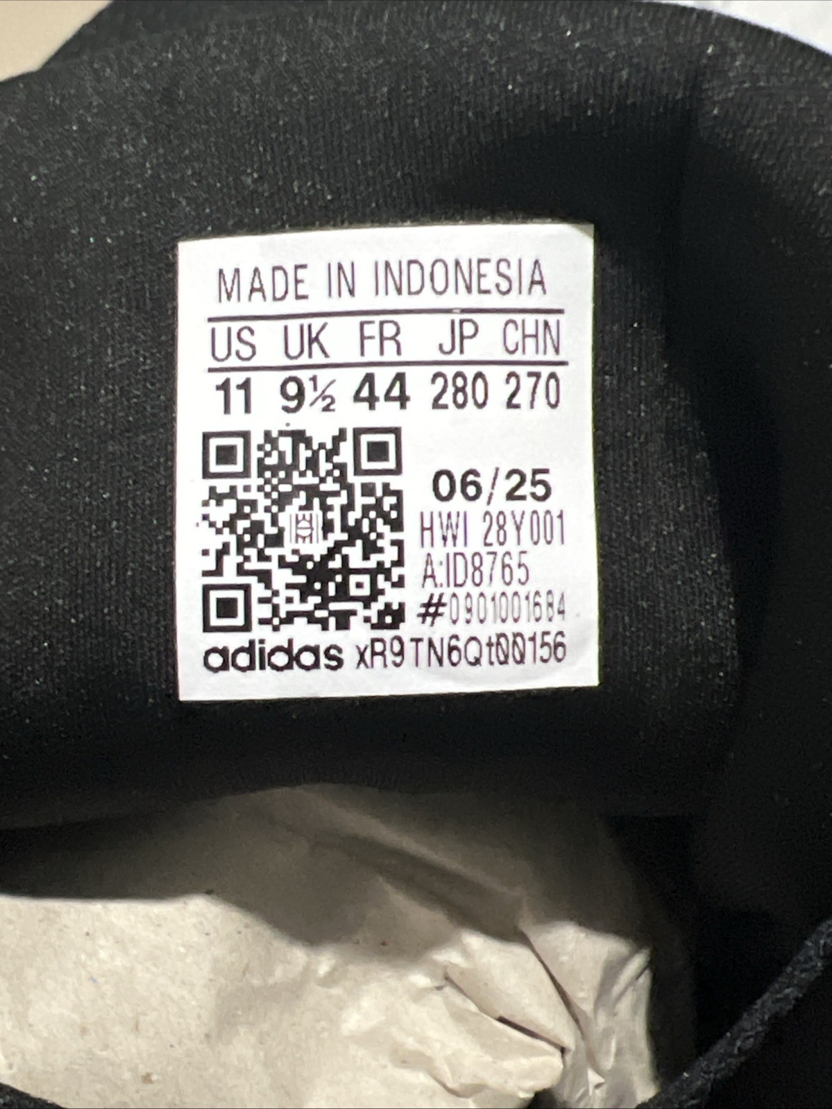 NEW Adidas Galaxy 7W Black White Carbon Running Sneaker Shoe Women sz 11 ID8765