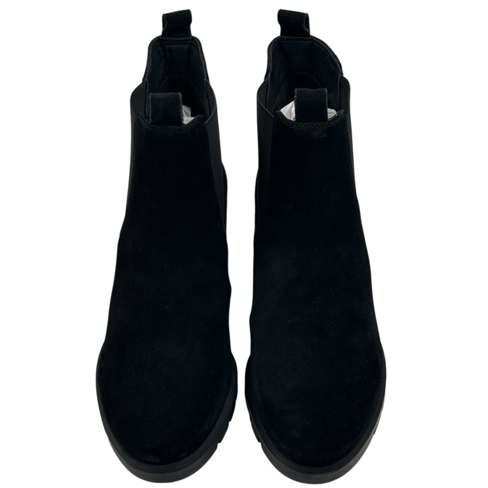 Ara Cascade Black Suede Chelsea Ankle Boots Womens UK 7.5 US 10 New $230