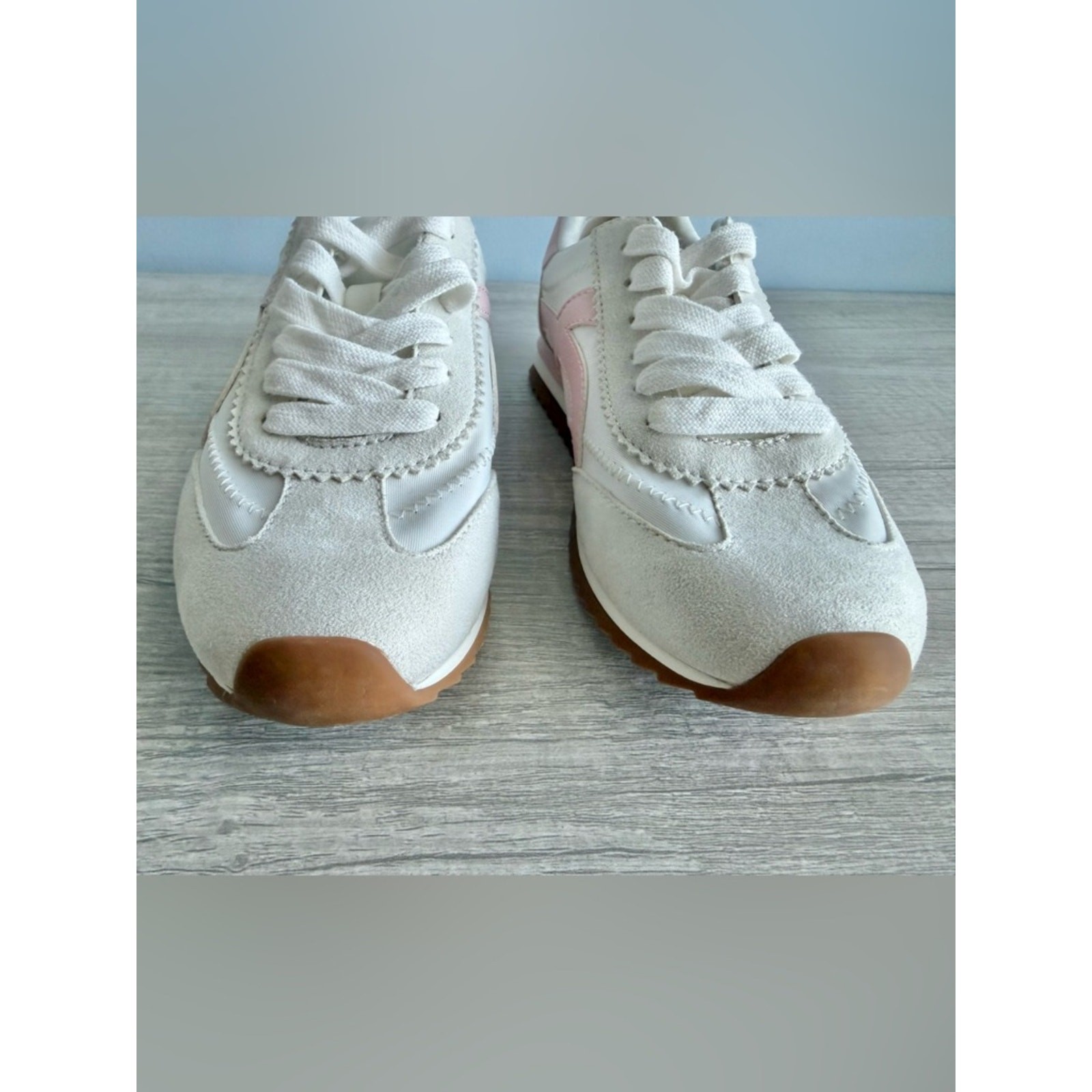 On 34th Women’s Pink & White Madison Colorblock Sneakers Size 6
