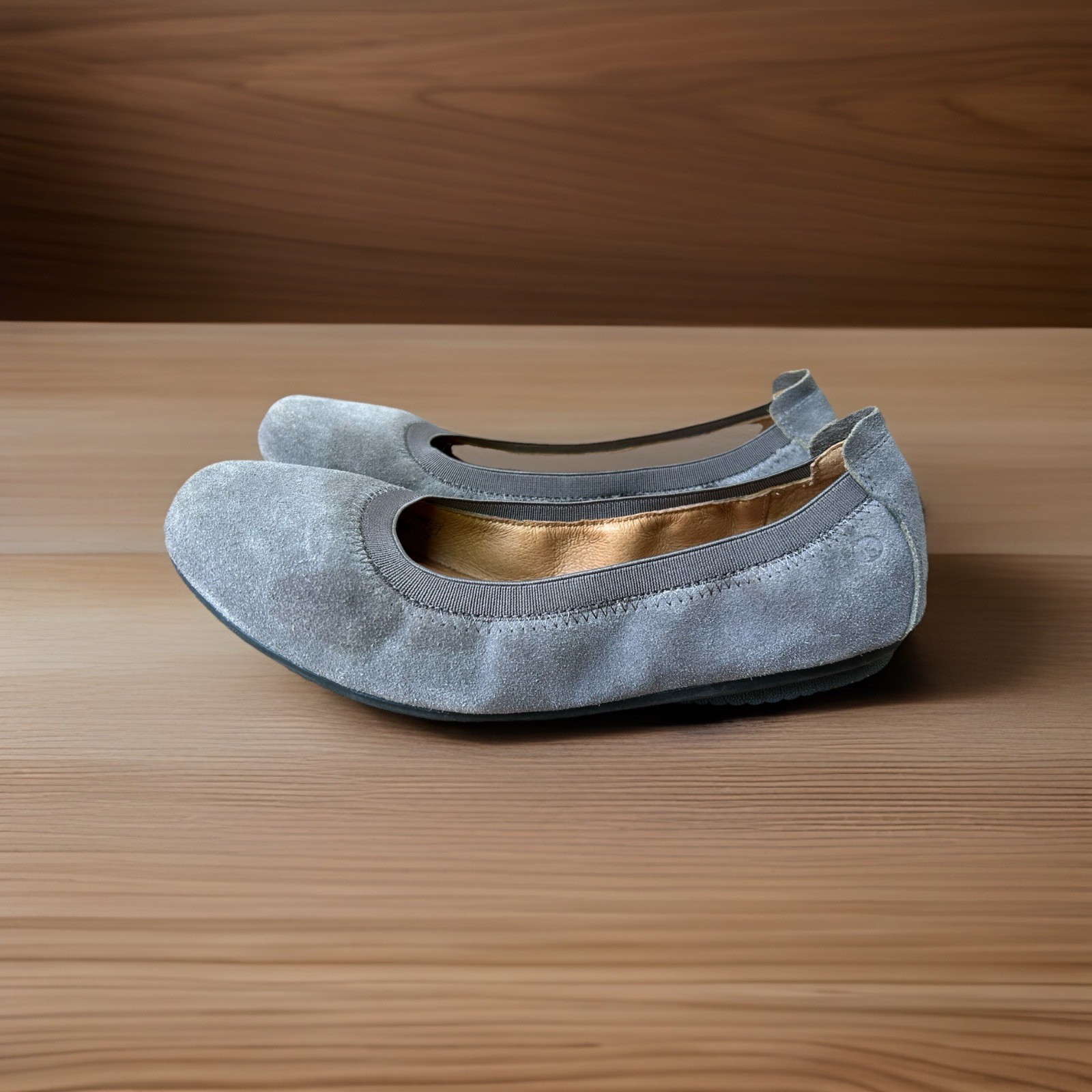 Josef Seibel Pippa 33 asphalt flats Women SZ EU 37 US 6 / 6.5 Gray Ballet Suede
