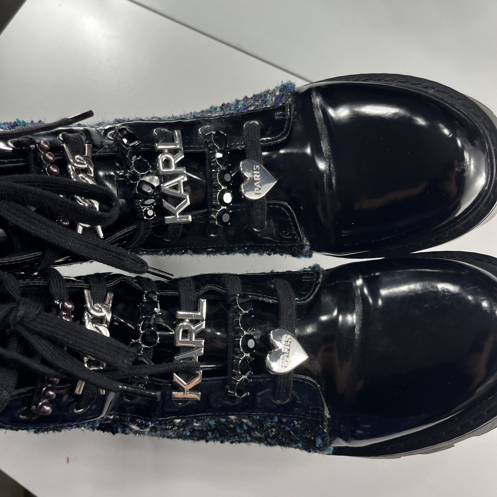 Karl Lagerfeld Women Boots Size 8