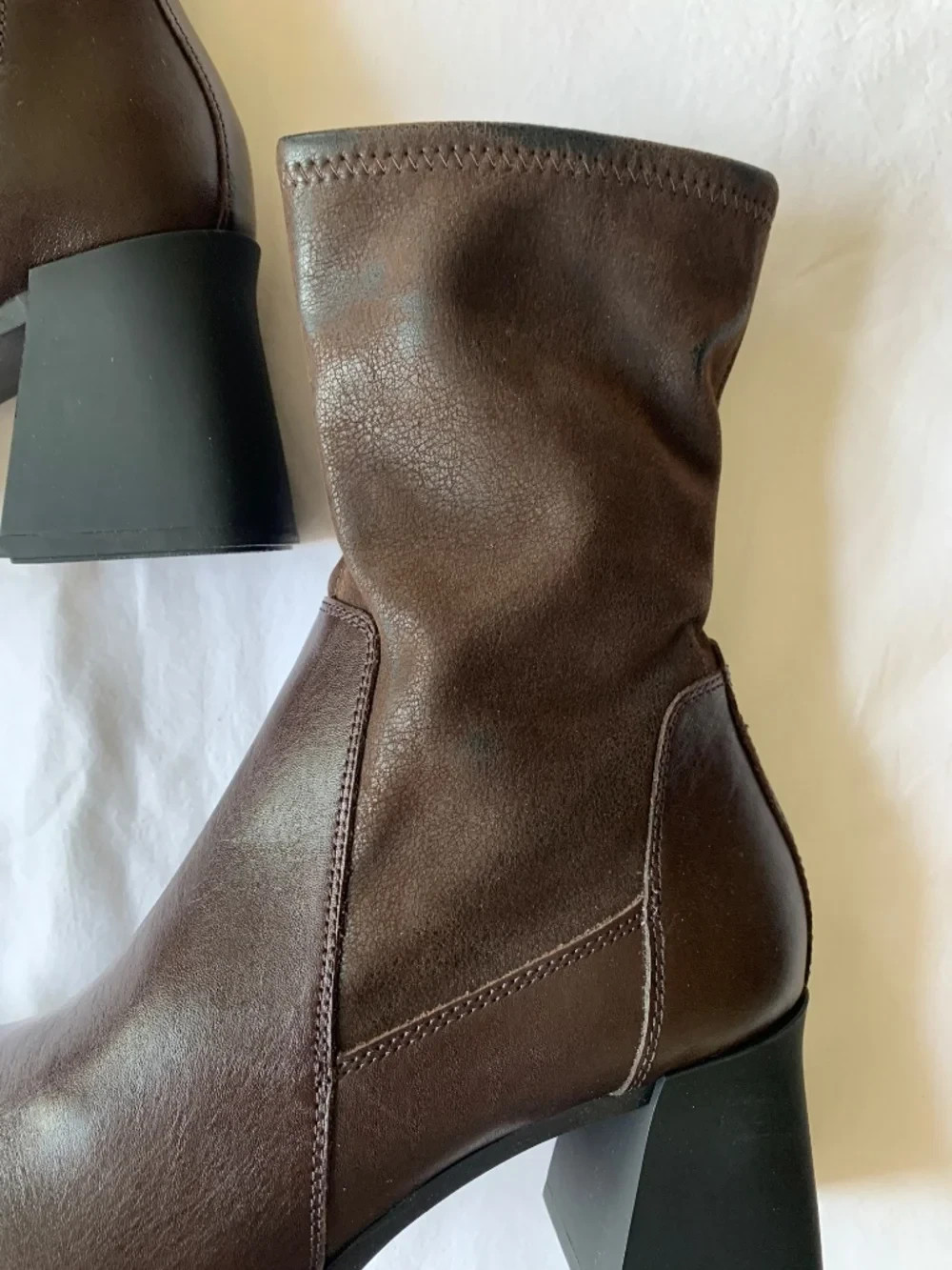 Vagabond Hedda Leather Ankle Boots Brown EU39