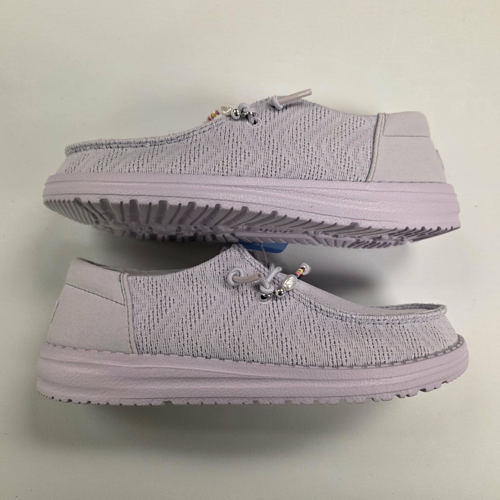 Hey Dude Women’s Wendy Funk Mesh Shoelry Thistle Purple NIB! 2025