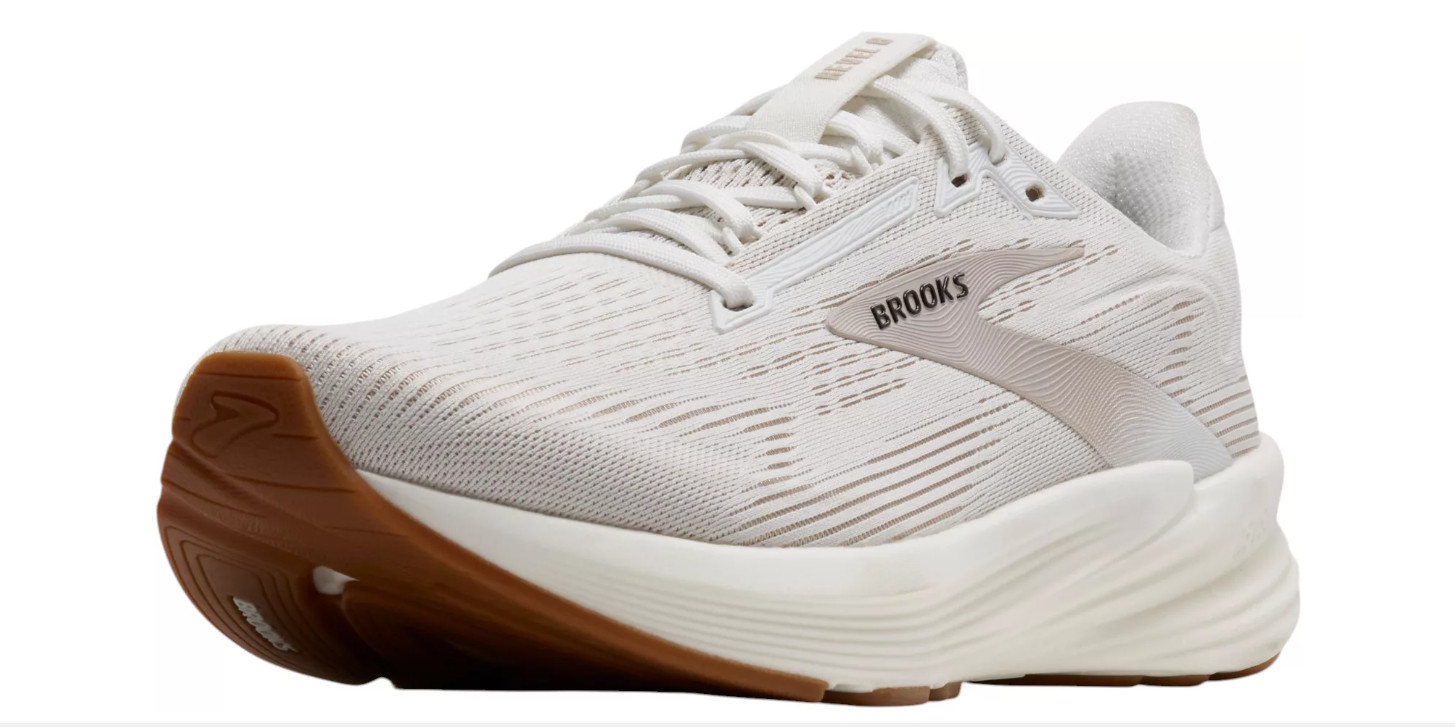 Brooks Revel 8 Women’s White Gray Cushioned Running Shoes DNA LOFT