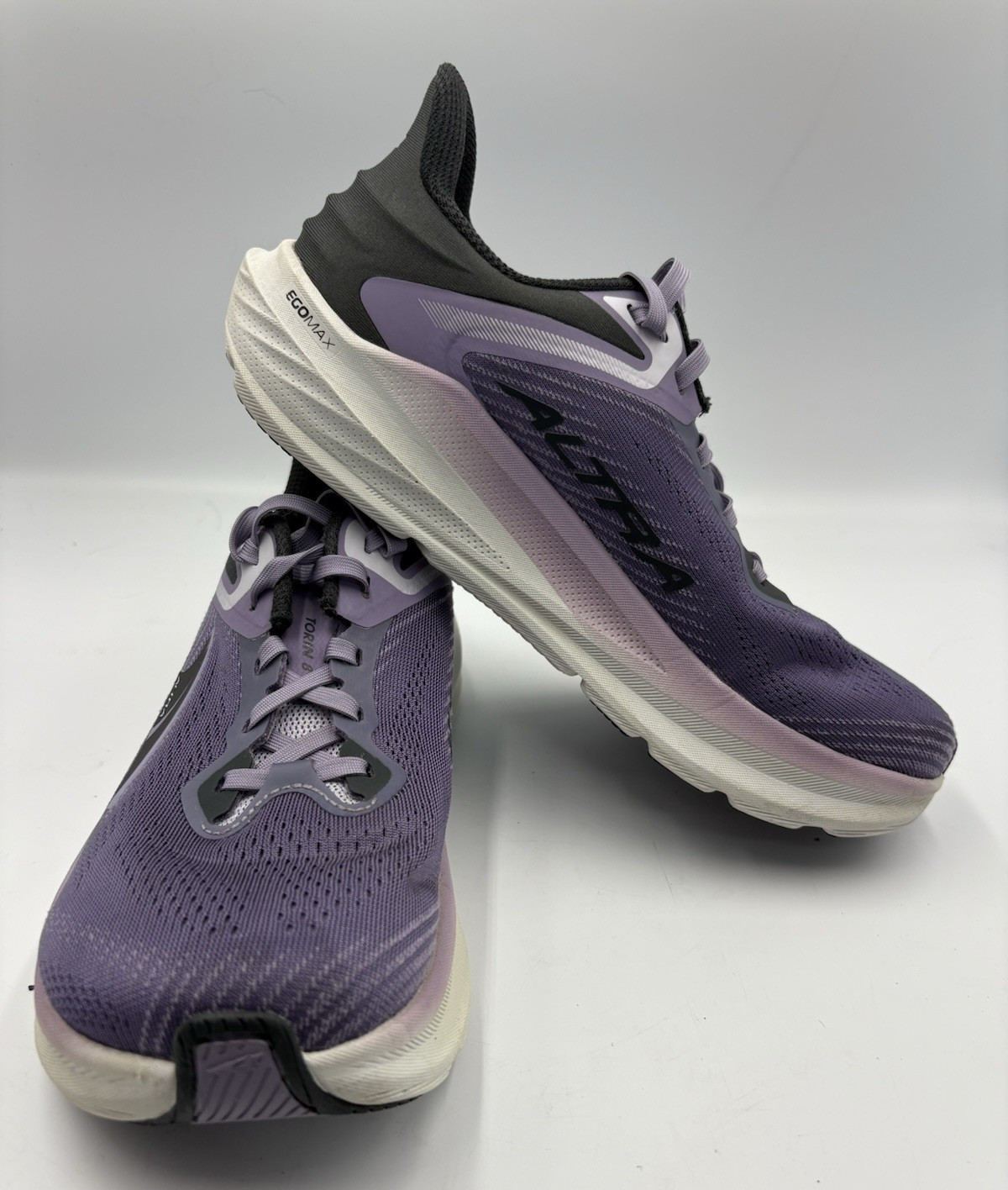 Altra Torin 8 Women’s Purple/Black/White Low Top Lace-Up Mesh Running Sneaker