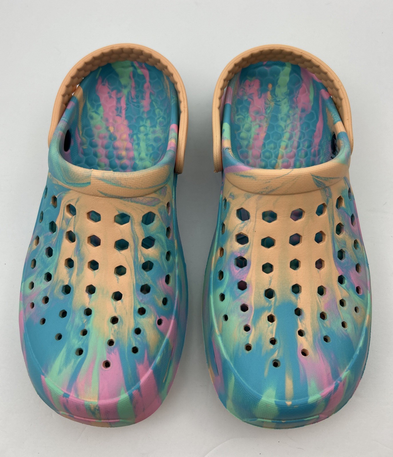 JOYBEES Active Pastel Clog Sandals Women’s 9 Men’s 7 NWD