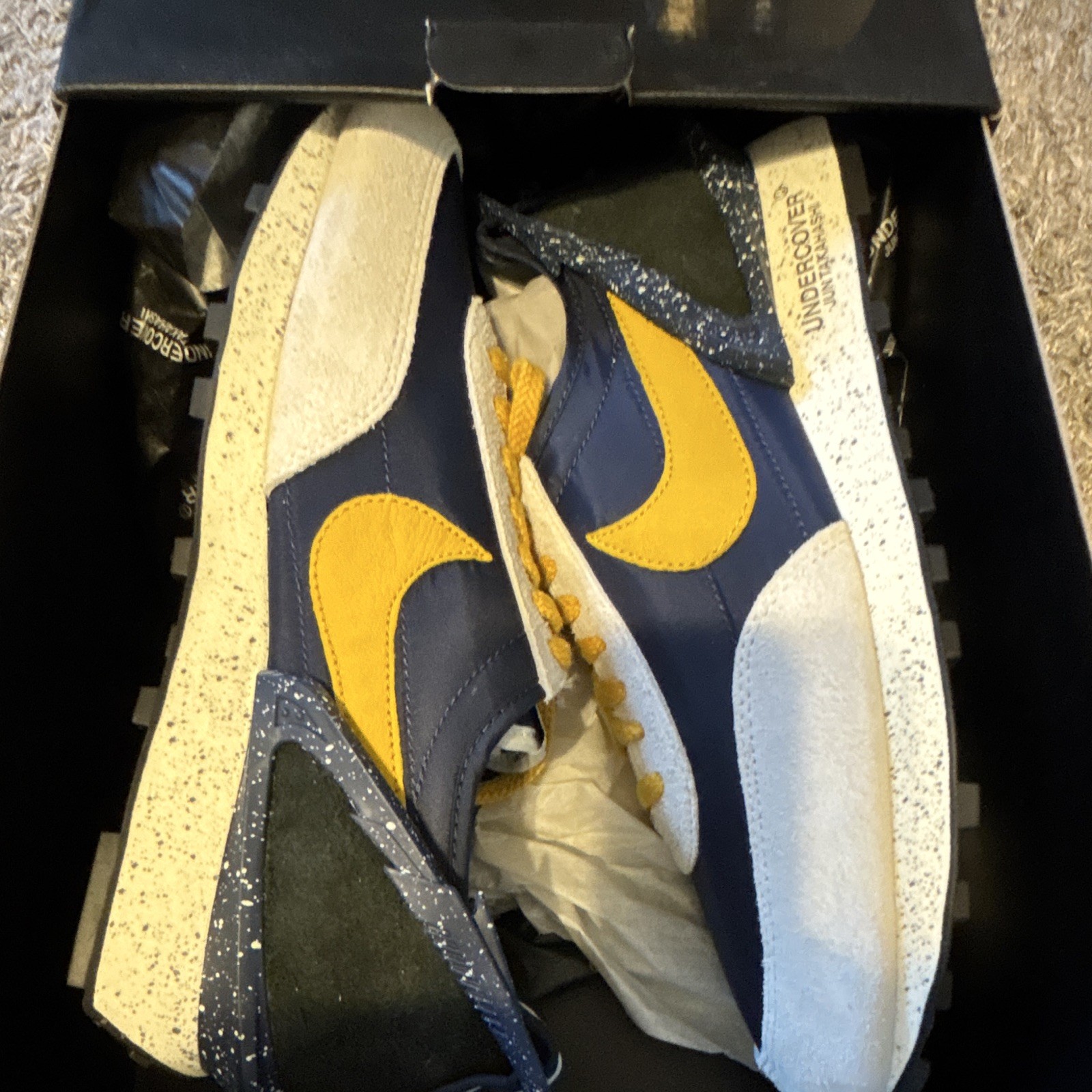 Nike x Undercover Daybreak Obsidian/Gold Dart/Sail Low Top CJ3295-400