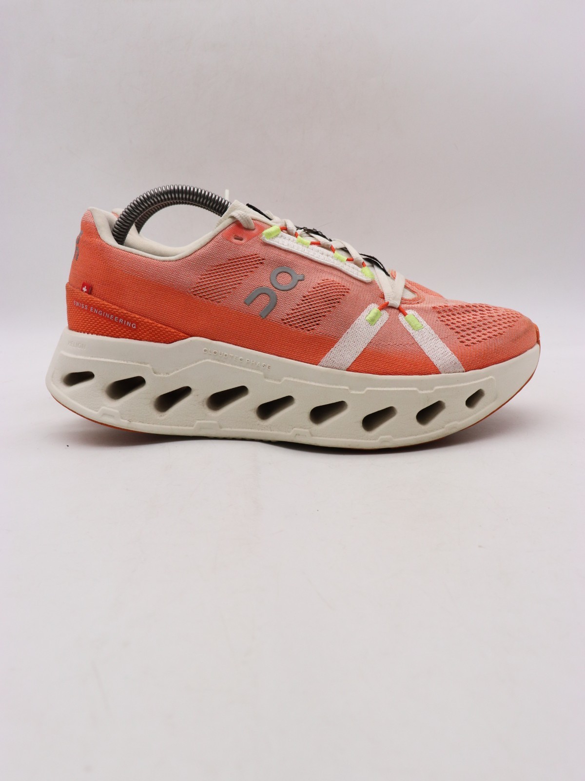 On Running Cloudeclipse Women’s Size 10 Flame Orange Ivory Athletic Sneakers