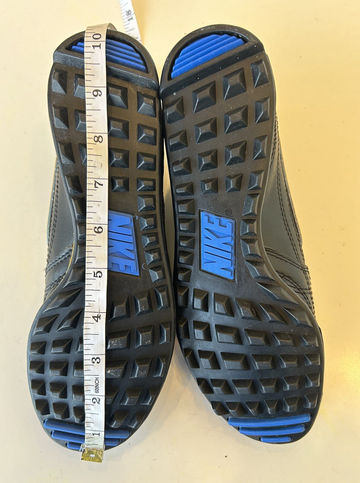 Nike HotSpur 3412 Soccer Turf Shoes Vintage Rare New Size 6.5 Black (NO BOX)