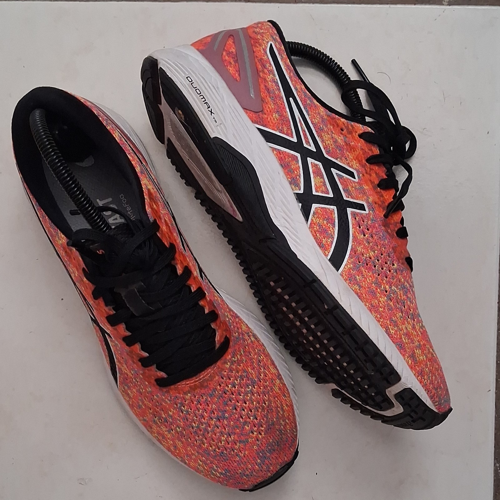 Asics Gel DS Trainer 25 Womens Size 8 Pink Black Walking Running Shoe Sneakers