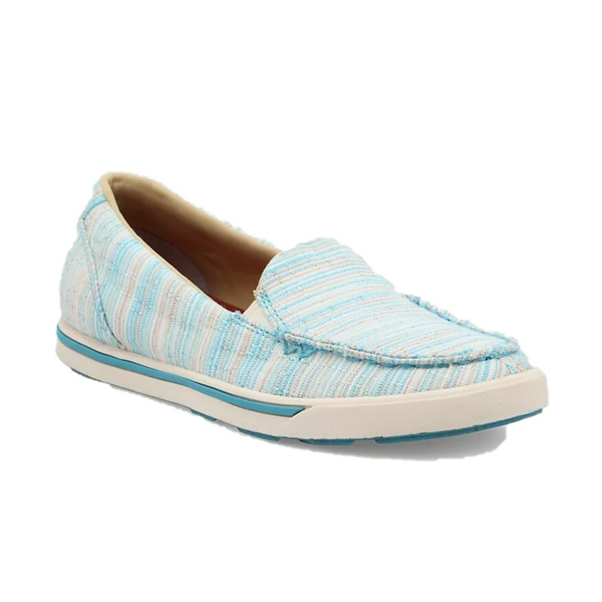 Wrangler Ladies Low Top Blue Multi-Color Slip On Casual Shoes KWC0009