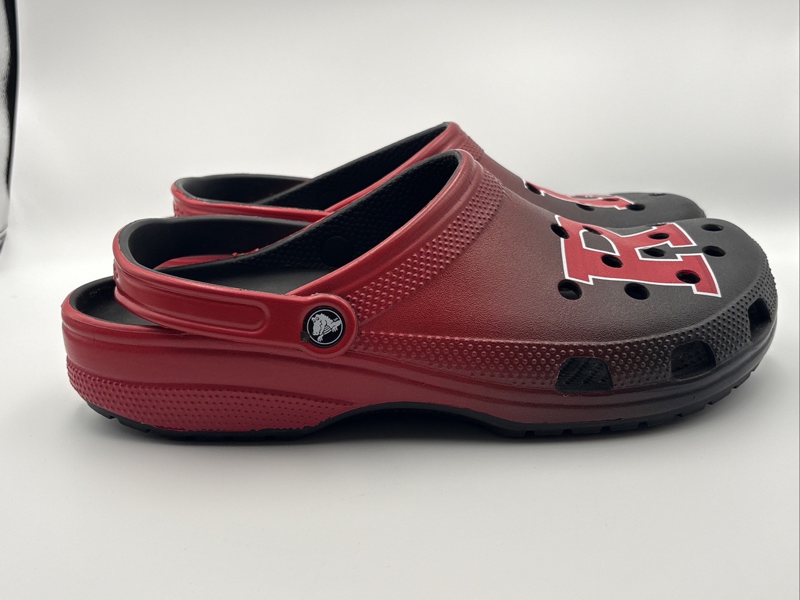 Crocs X Rutgers University Collaboration Classic BAE Clog W 8 Limited Edition