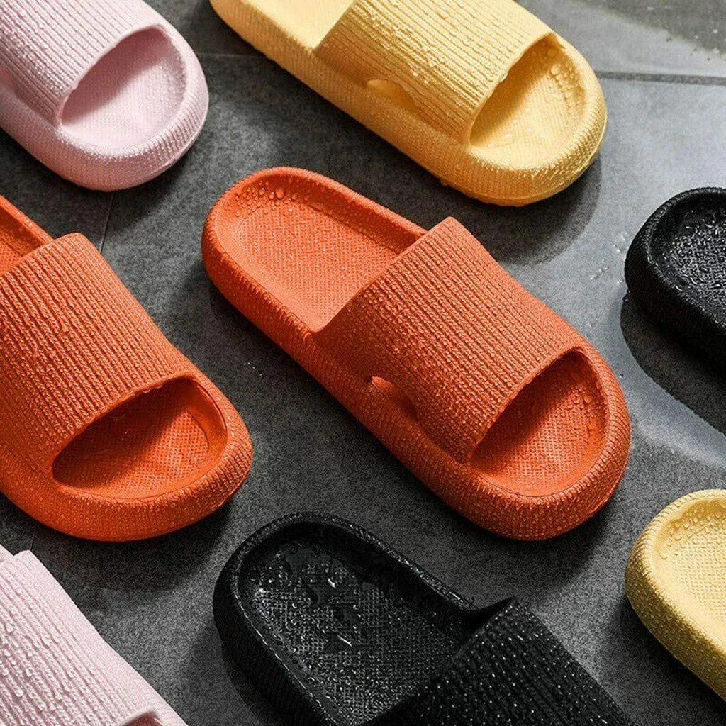 Cozy Pillow Slides Anti-Slip Sandals Ultra Soft Slippers Cloud Home Outdoor Shoe