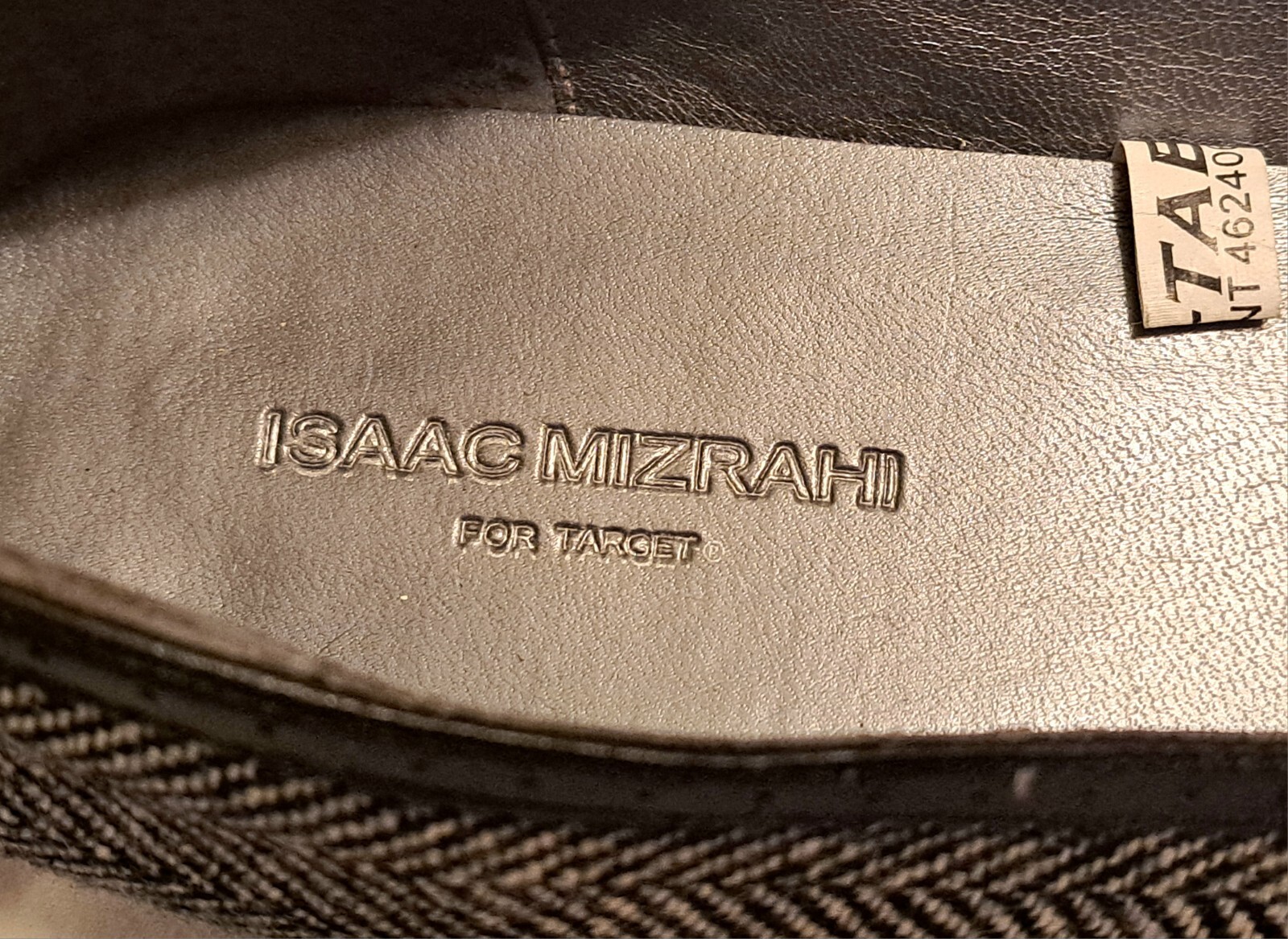 Womens Shoes Size 8 1/2 Isaac Mizrahi Target Exclusive B & W Pattern
