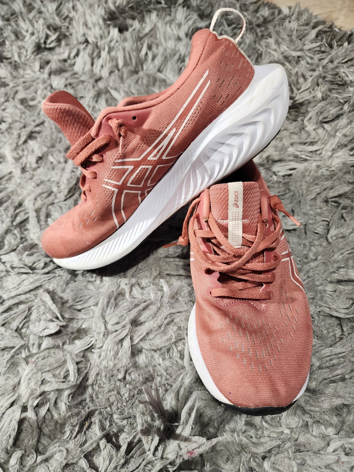 Oasics Existe 10 9 1/2 1012B418 Indonesia Running Woman Color Rosa Dust Gel