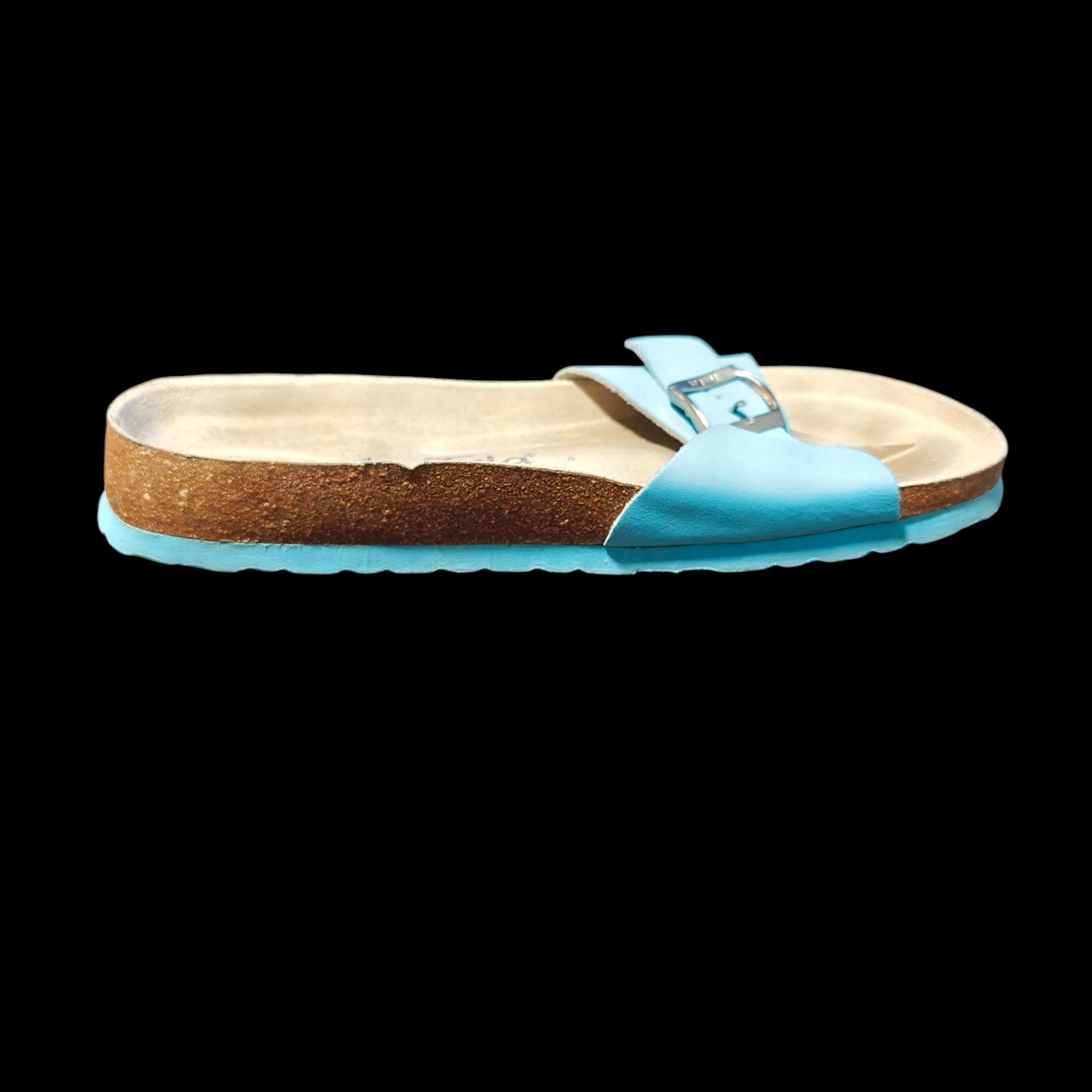 Tula Madrid By Birkenstock Sandals Slide Blue Casual Slip On Women’s Size 8.5