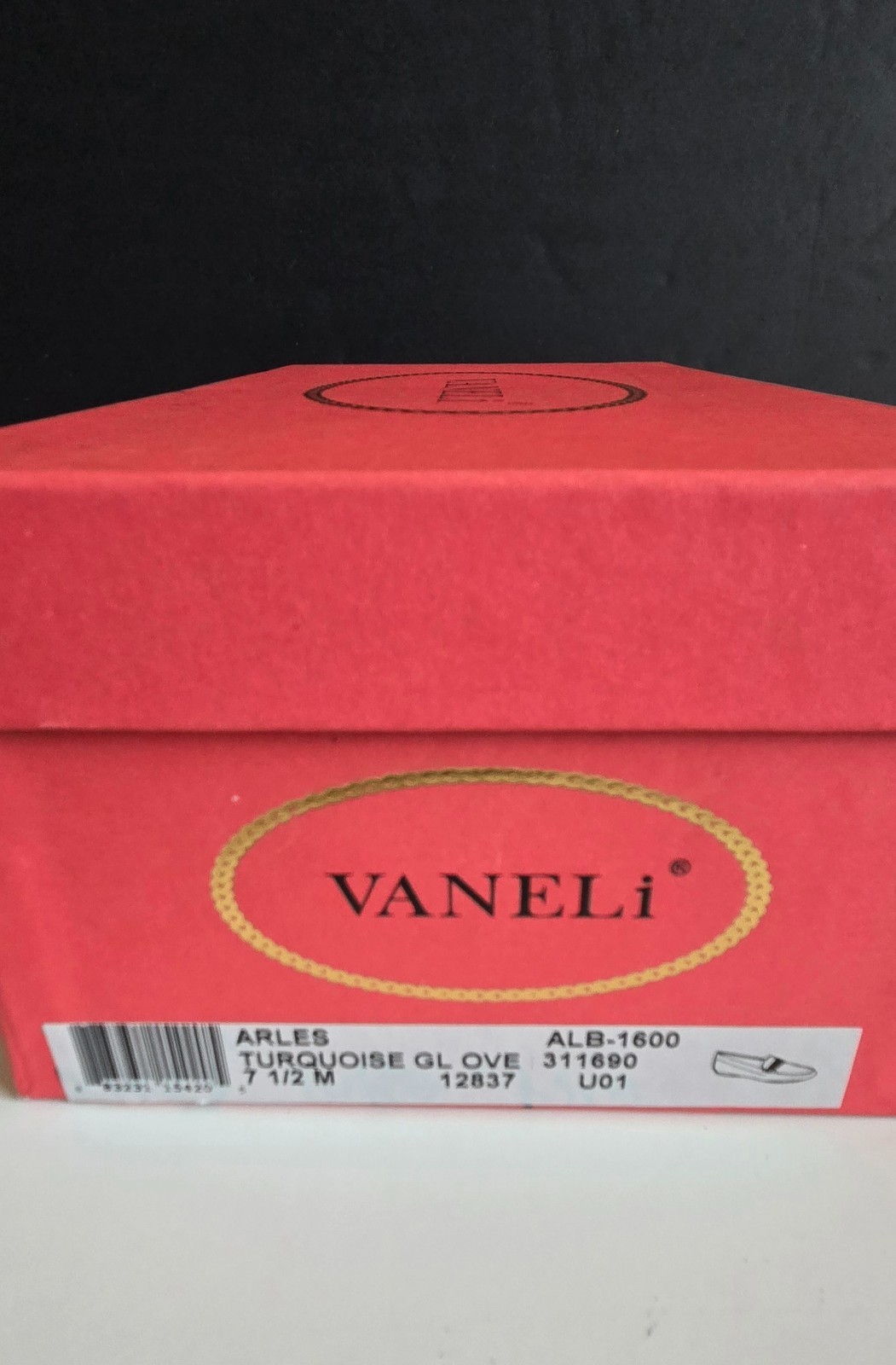 Women’s Vaneli Arles Glove Chain Loafer Shoes, Turquoise, Size 7.5 M