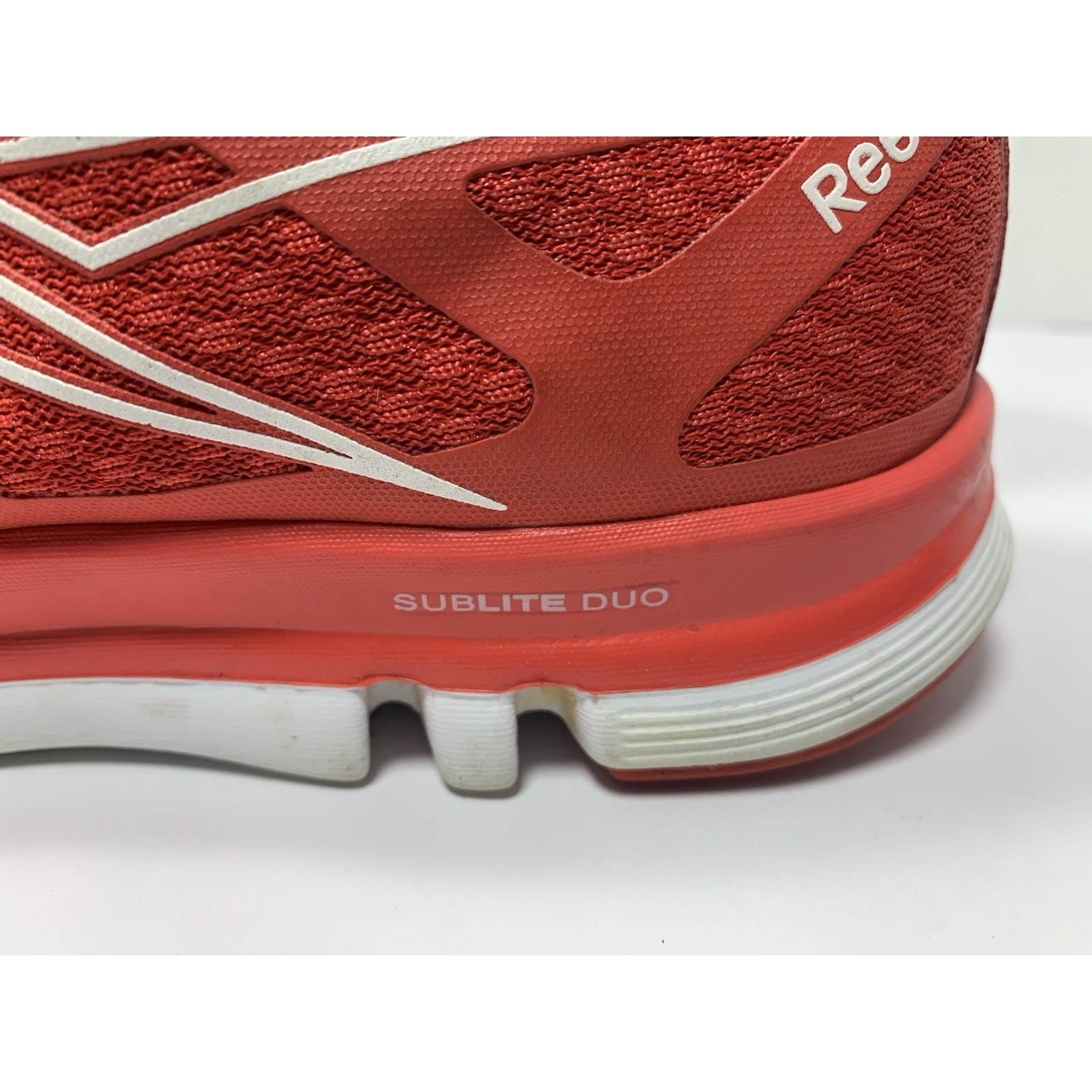 Lightweight Red Running Shoes Breathable Comfort Trainer Women 6.5