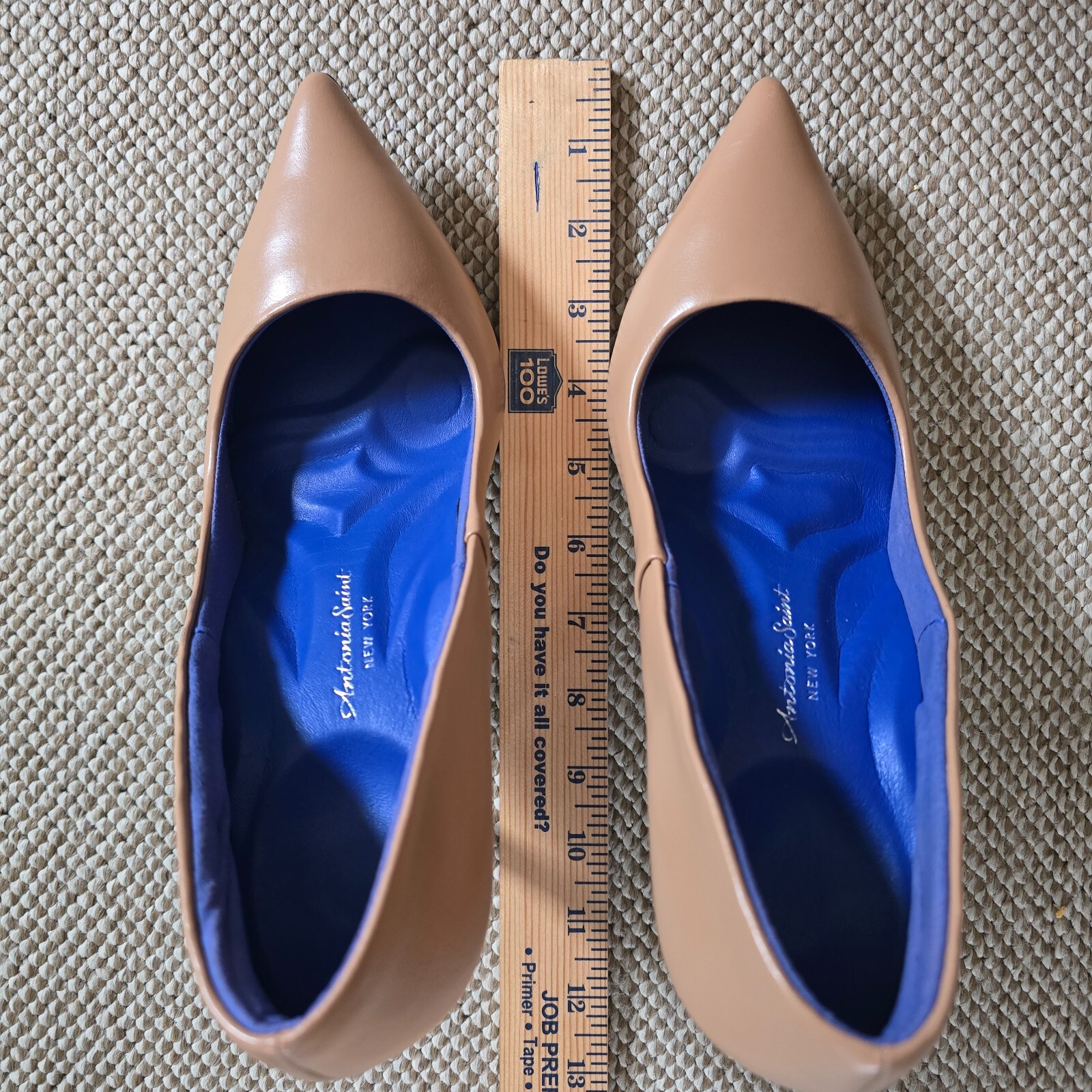 Antonia Saint New York Pump Nude/Brown OB9 Work, Business/Formal (May Run Small)