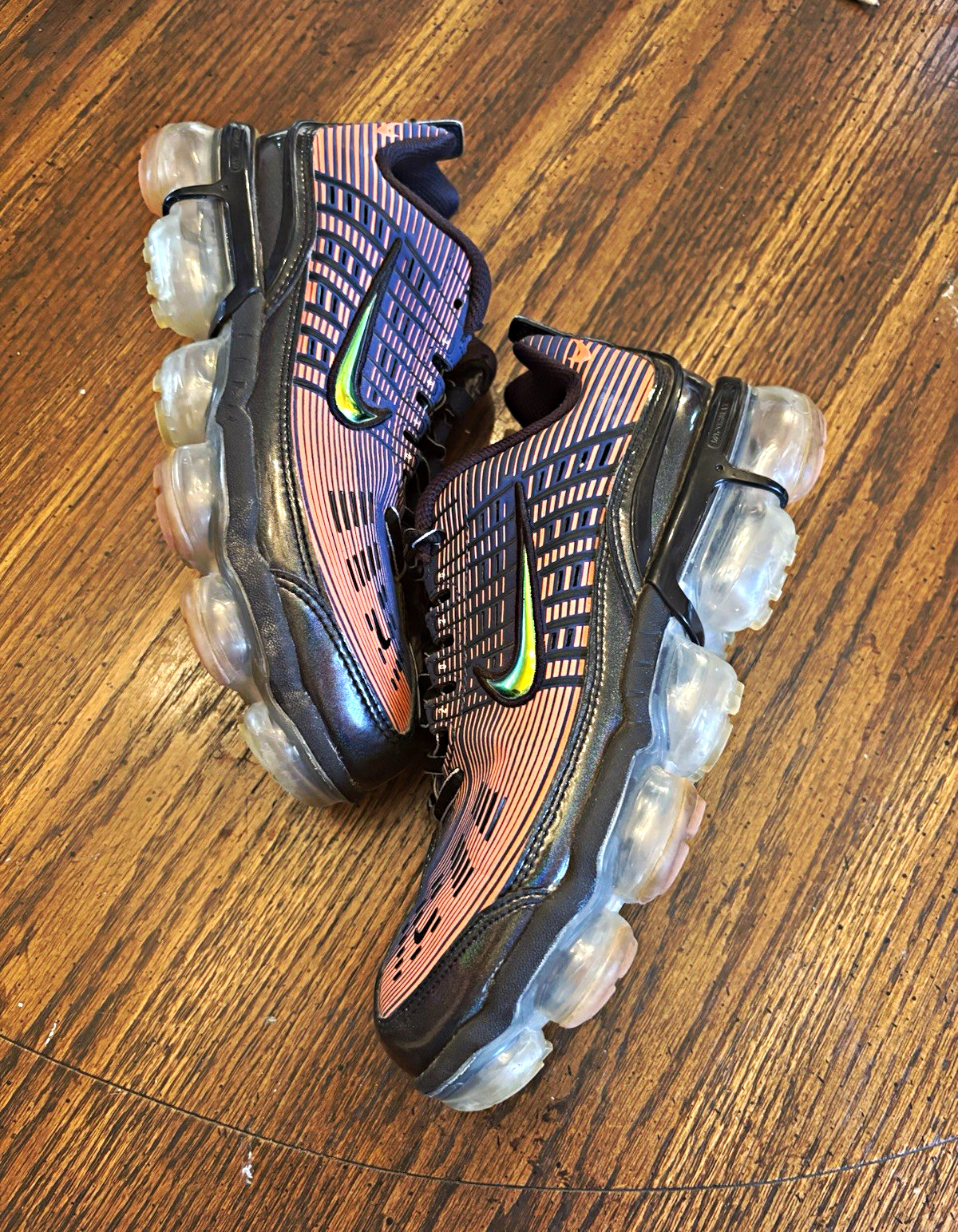 Nike Air VaporMax 360 Magic Ember Men’s Black/Orange Low CK2719-400 Size 6.5M