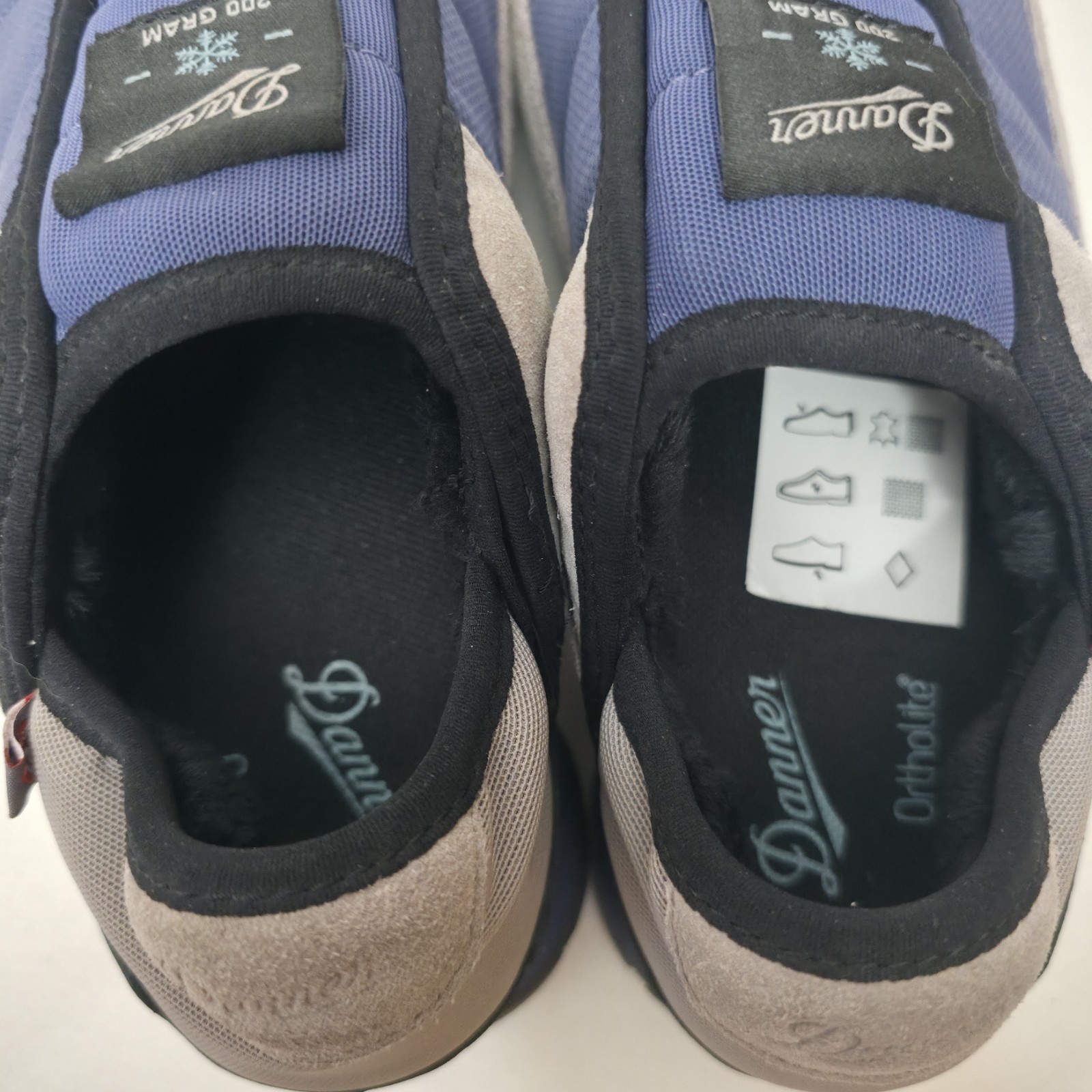 DANNER JAG LOFT (Sz 8.5) STEELE GRAY Blue 200G Insulated SHOES Womens 36941