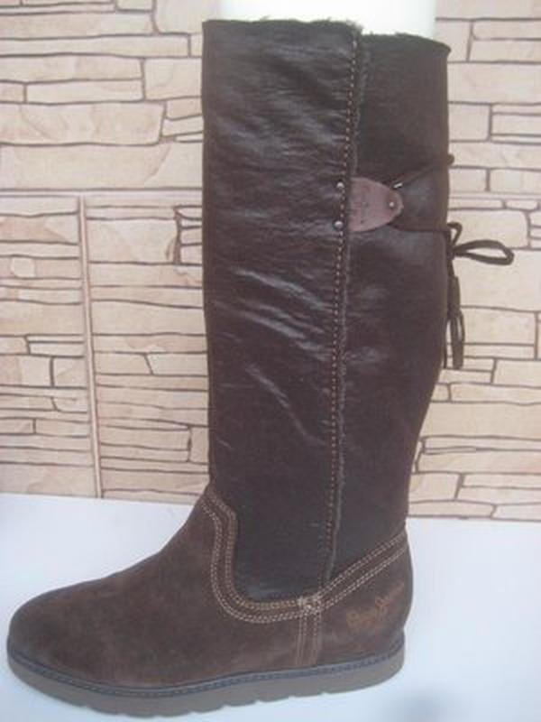 Women Pepe Jeans boots brown suede 39