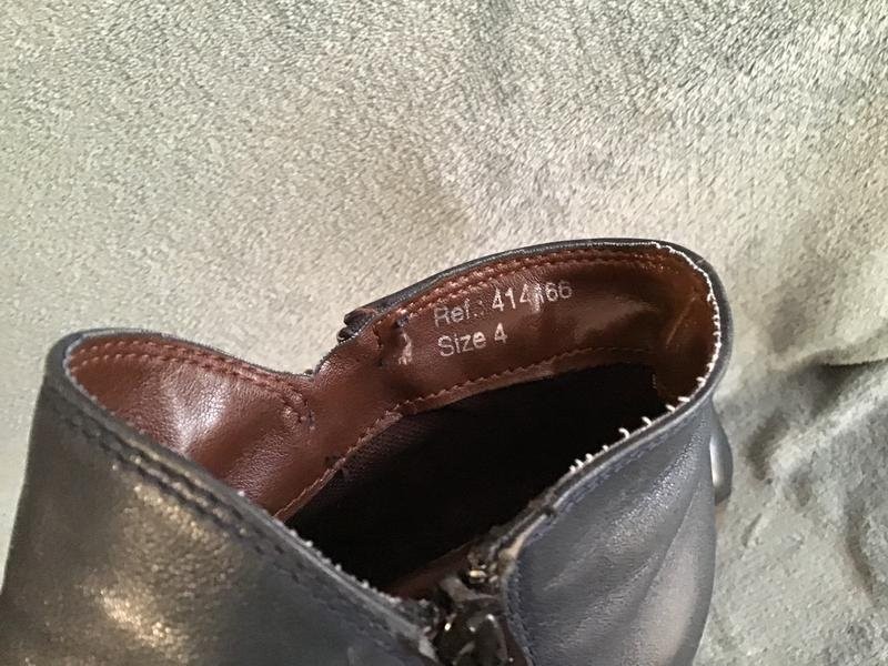 women white stuff ankle boots navy leather 36